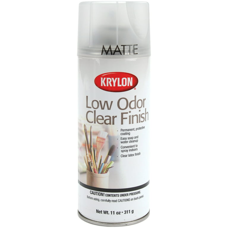 Krylon® Low Odor Clear Matte Finish