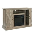 thumbnail image 7 of Farmhouse Classic Media TV Stand for TV up to 50",Antique Entertainment Center with 18" Electric Fireplace,Television Stands with Open and Closed Storage Space,Gray Wash, 7 of 7