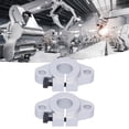 thumbnail image 3 of YAHHU 2 Pcs SHF12 Linear Motion Rail Guide Support Horizontal Linear Rail Shaft Bracket for 12mm / 0.47 inches Diameter Shaft, Premium Aluminum Alloy Optical Axis Mount Bearing for 3D Printers CNC, 3 of 9