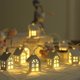 thumbnail image 2 of 3m 20 Leds Garland Wood House String Led Room Decor String Lamp Wedding Party Holiday Fairy Novelty, 2 of 3