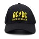 thumbnail image 1 of Gorra de béisbol con diseño de anime en negro para hombre y mujer, 1 of 3