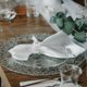 thumbnail image 3 of unbranded 12Ud De Servilleta De Metal Plateado Para Uso En Hogar, 3 of 8