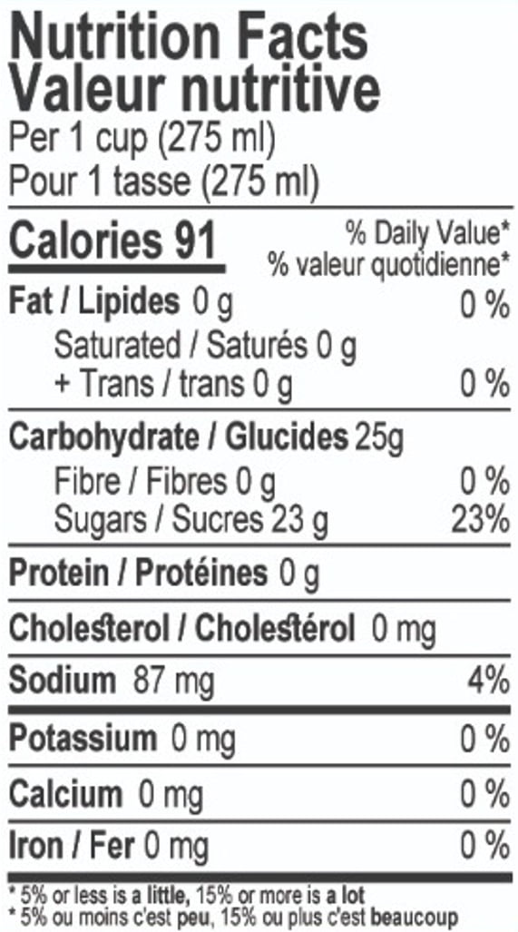 Kazouza Sparkling Mango Flavored Drink 6x275ml