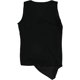 thumbnail image 2 of Blusa Sin mangas con envoltura sintética bar III Mujer Negro XS, 2 of 2
