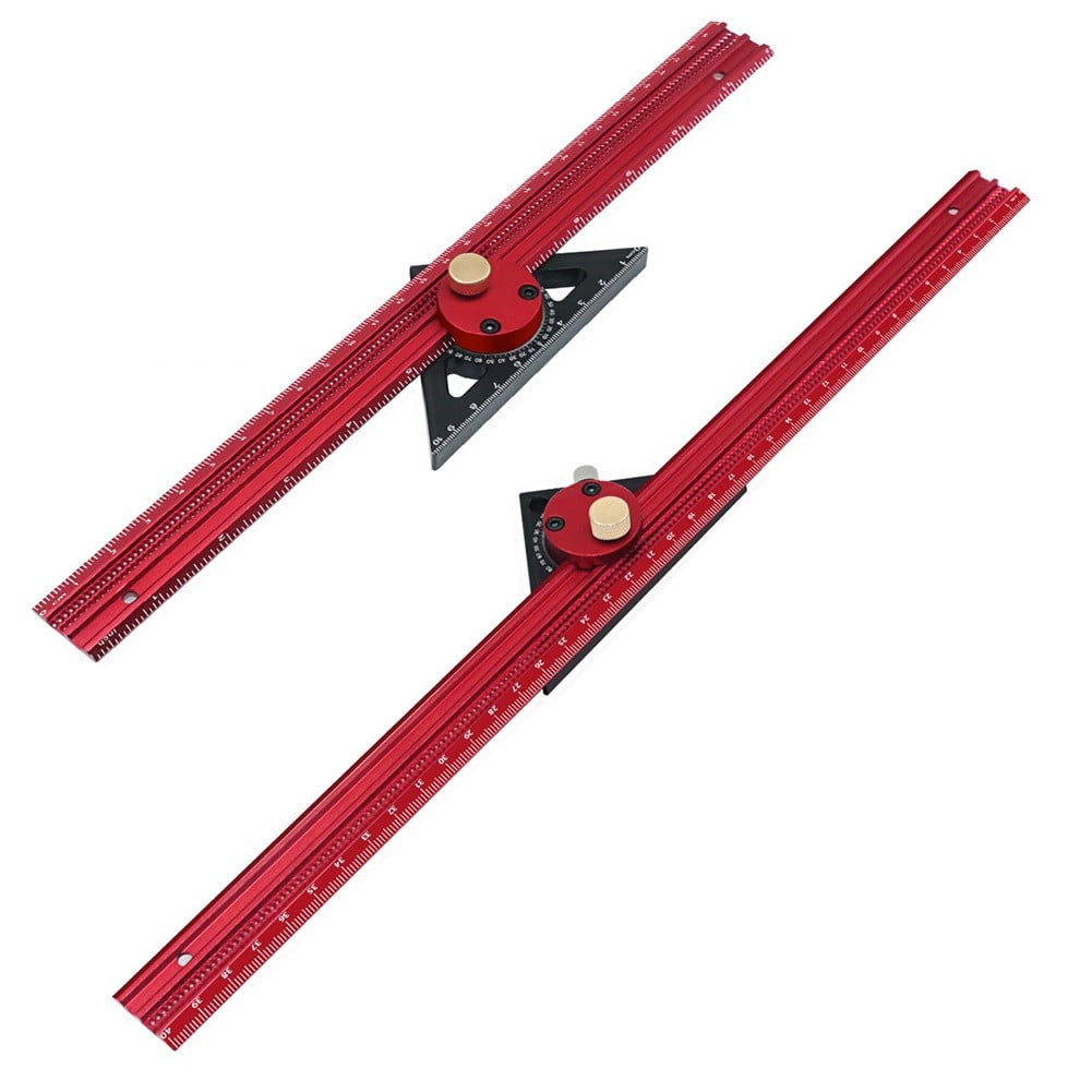 yaaqii Protractor Angle Ruler Adjustable Measuring ruler Gauge Angle Finder Marking