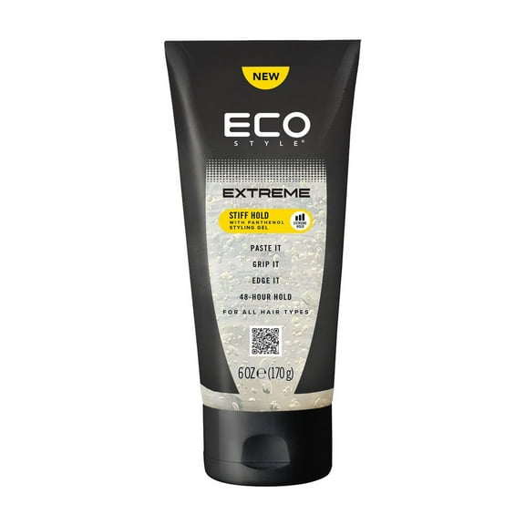 ECO STYLE GEL EXTREME STIFF HOLD WITH PANTHENOL 6 OZ
