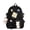 Black, variant on Study Women Laptop Backpack Boys Girls School Books Bags For Teenage College Student Kids Book Student lovely Bag Rucksack With pendant