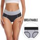 thumbnail image 5 of Paquete de 5 ropa interior de algodón de cintura alta de talla grande para niñas gordas., 5 of 6