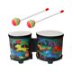 thumbnail image 4 of Tambores Bongo de 5" y 6" con baquetas de madera para niñas y niños, juguetes de fiesta Animal, 4 of 9