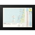 thumbnail image 2 of USGS 24x17 Black Modern Framed Museum Art Print Titled - Coos Bay Oregon Sheet - USGS 1981, 2 of 5