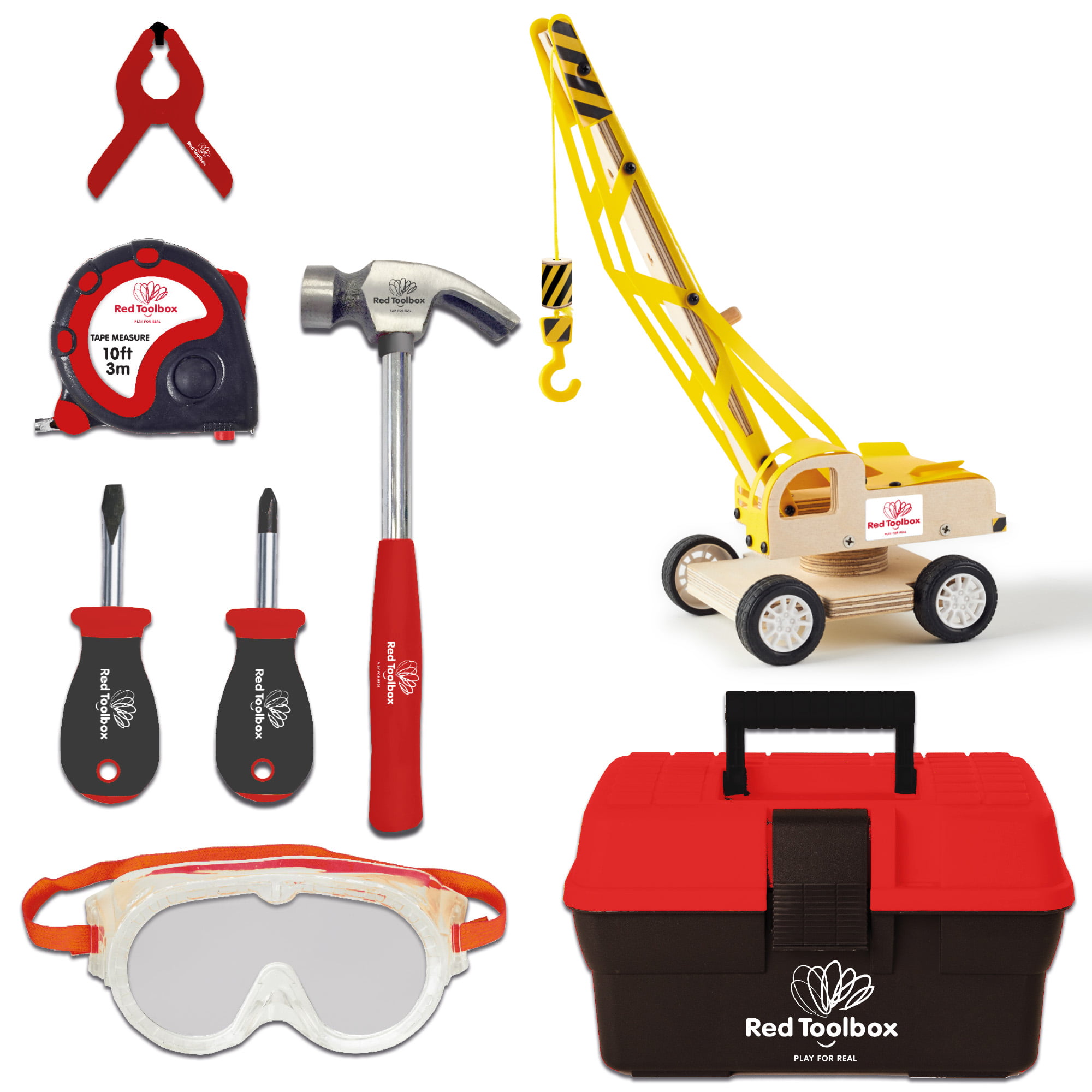 Red Toolbox Kid's Mini Hammer in the Kids Tools department at