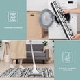 thumbnail image 6 of Black Geometric Triangle Diamond Pattern Kitchen Rugs Sets Of 3,Kitchen Runner Rugs Non Skid Washable,Decorative Kitchen Floor Mats for Kitchen,Sink,Laundry,17"x30"+ 17"x47" + 17"x59", 6 of 6