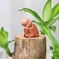 thumbnail image 1 of QTOCIO Small Decoration Zen Monk Home Decoration Living Room Tea Table Doll Doll Cure Department Decompression, 1 of 7