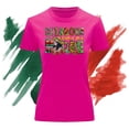 thumbnail image 3 of Playera Blusa Impresion Chin... Como mi Madre De Fiestas Patrias Mexico Septiembre Independencia Color Fucsia Talla Chica Marca Emil SaEs, 3 of 4