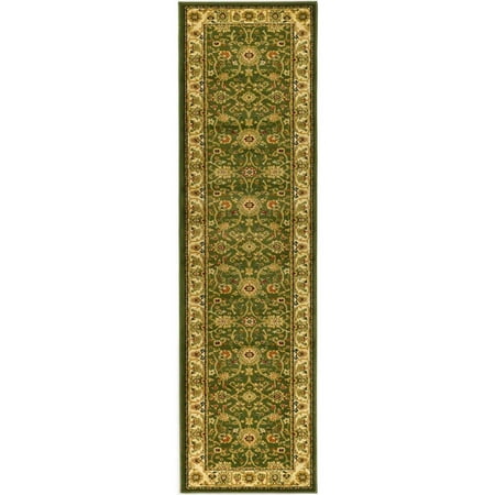 Safavieh Lyndhurst Traditional Runner Rug, Sage and Ivory