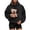 Black, variant on Women's Oversized Fuzzy Pet Carrier Hoodie, Soft Sherpa Dog Cat Pocket Hooded Sweatshirt for Pet Owners Daily Autumn Winter Loungewear Outfits(Black/XXXL)