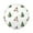 Cute Snowman and Christmas Tree, variant on 15.4" Round Placemat Set of 1 Polyester Fabric Place Mats Non-Slip Dining Kitchen Table Mats for Kitchen Party Decor Vase and Fruit Pattern
