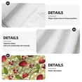 thumbnail image 7 of Yiaed Cherries and Ladybirds Print Coral Velvet Wipes Absorbent Wipes Cleaning Cloths Household Table and Dish Wiping Cloths, 7 of 7