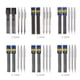 thumbnail image 5 of Juego de portaminas 0,3 0,5 0,7 0,9 1,3 2,0mm arte de Metal completo pintura lápiz automático con cables suministros escolares de oficina, 5 of 5