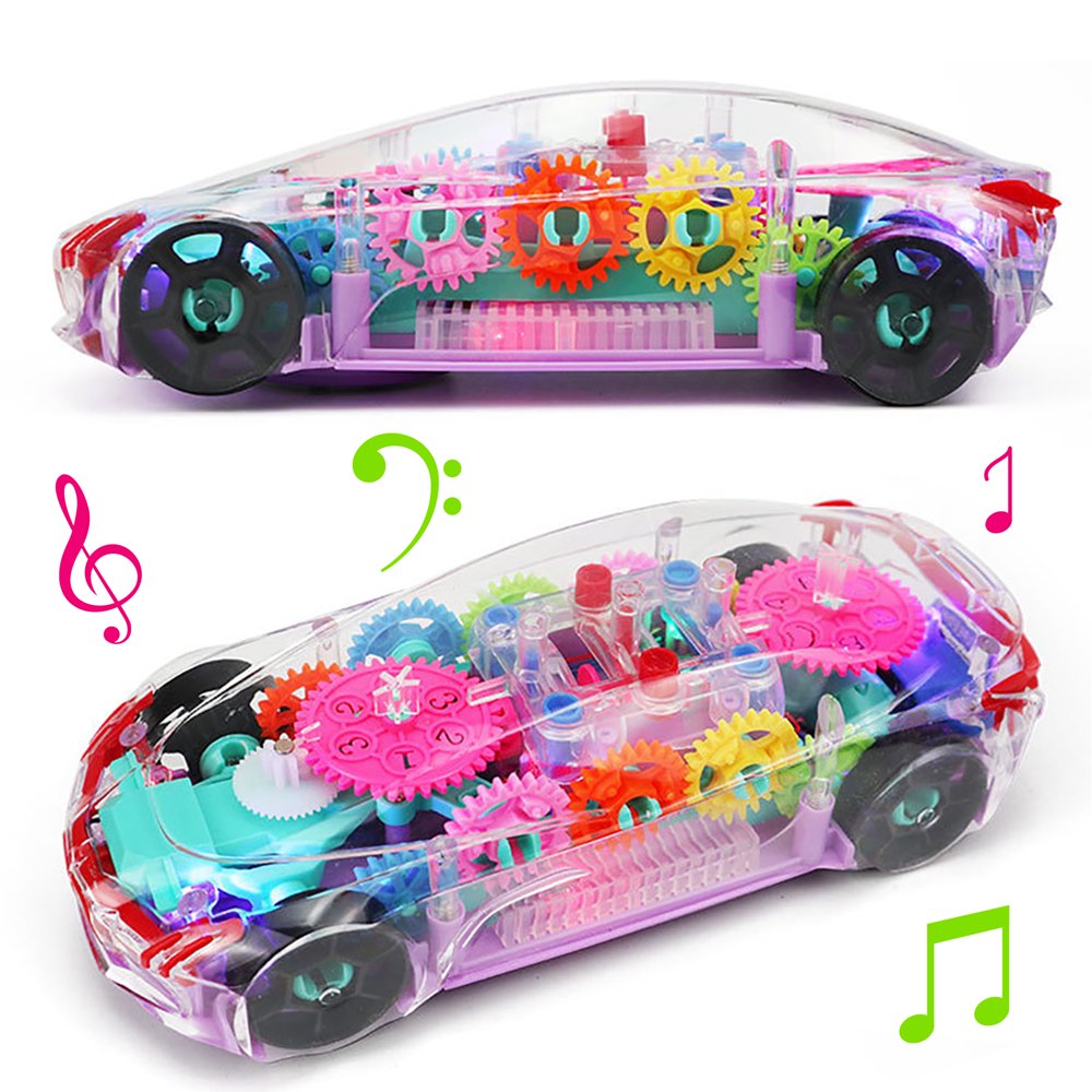 Buddy N Buddies BUDDY N BUDDIES Car Toy, Transparent Racing Car Toy