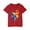 Red, variant on CFLVAEK Cotton Tshirts for Kids Boys Girls Summer Casual Short Sleeve T Shirt Loose Fit Round Neck Clothes Fashion Graphic Tees Blue Size 5 Years