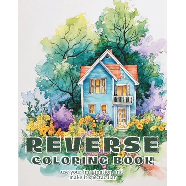 Woodland Watercolor: A Coloring Workbook, (Paperback) - Walmart.com