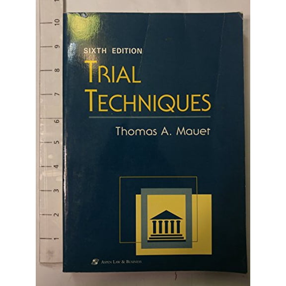 Pre-Owned Trial Techniques 6/E Pb Paperback