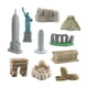 thumbnail image 2 of Mini kits de construcción, monumentos históricos, kits de construcción, juguete de aprendizaje, minifiguras para regalo de cumpleaños, hogar, adultos 10 piezas, 2 of 8