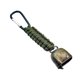 thumbnail image 2 of Bear Bell Metal Wisting colgante de ruido de colgantes para viajes de supervivencia de montañismo Verde, 2 of 8