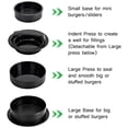 thumbnail image 5 of Badiano Hamburger Press Patty Maker, Burger Press, 3 in 1 Meat Beef Veggie Hamburger Mold, Black, 5 of 7