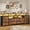 Brown, variant on TV Stand Dresser for 65 inch TVs,63" Entertainment Center with LED Lights & Power Outlets,11 Drawers Console Table for Bedroom, Black