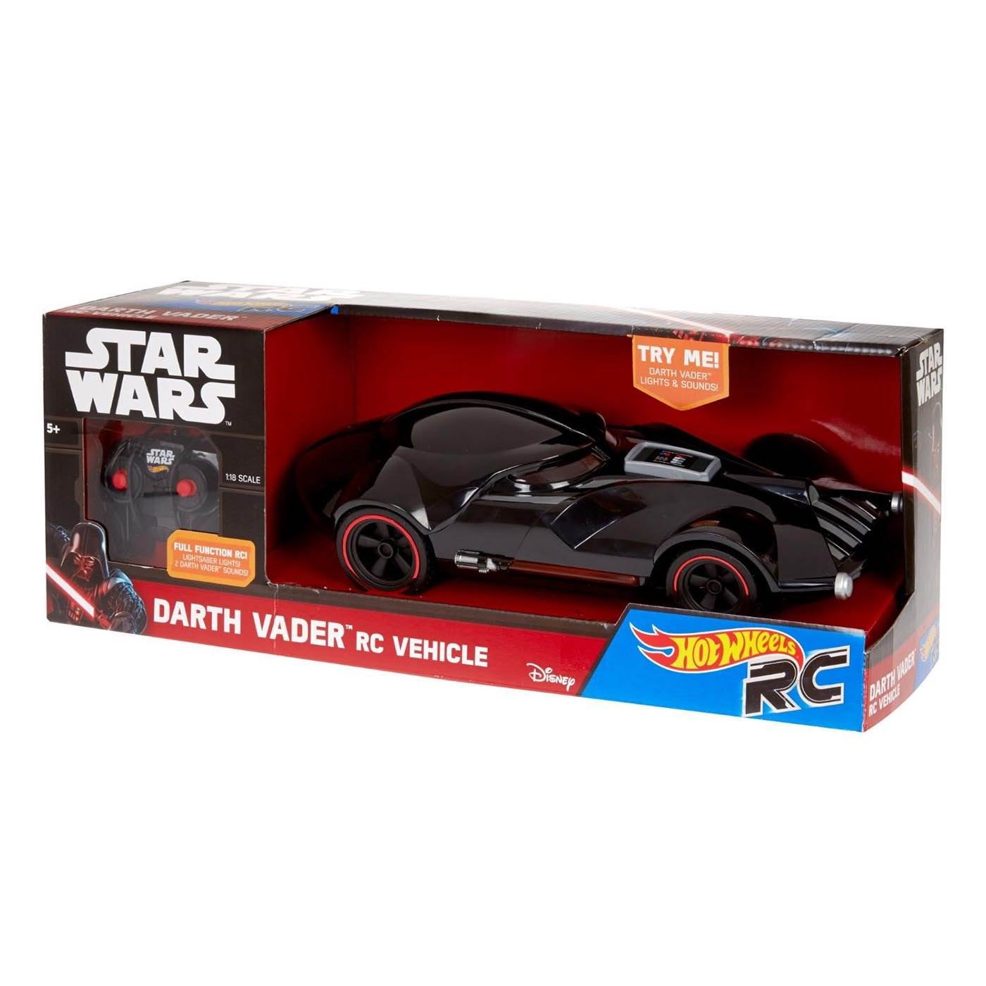 Hot Wheels RC Star Wars Darth Vader Large Scale Remote Control Car