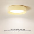 thumbnail image 3 of Luz de Techo de Montaje de Lavado LED, 110-265V REDONDA DE MONTAJE LED DE MONTAJE DE MONTRURA SIN ESCALÓN MARCO DE HIERRO ESPESADO CONTO CONTENIDO DE CRI PARA SALA DE ESTAR PARA, 3 of 7