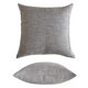 thumbnail image 5 of Funda de cojín de 45 x 45 cm, funda de almohada cómoda para sofá, decoración para el hogar y la Oficina, color gris, 5 of 8