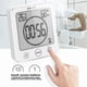 thumbnail image 2 of Bathroom Clock Digital Alarm Clock With Suction Cup White, 2 of 4