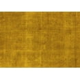 thumbnail image 1 of Ahgly Company Machine Washable Indoor Rectangle Oriental Yellow Industrial Area Rugs, 8' x 10', 1 of 4