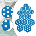 thumbnail image 6 of Kuntesetty 12Pcs Hexagon Surfboard Traction Pads Anti Slip Mat Premium Decking Accessories Deck Grips Deck Pads for Grip Surf Paddleboard blue, 6 of 9