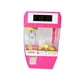 thumbnail image 3 of Muñeco de peluche Juguetes Garra Máquina Regalo para niños 2 modos música e iluminación Reutilizable para juguetes pequeños Jugar Juego Rosado Yotijar Máquina de garras, 3 of 8