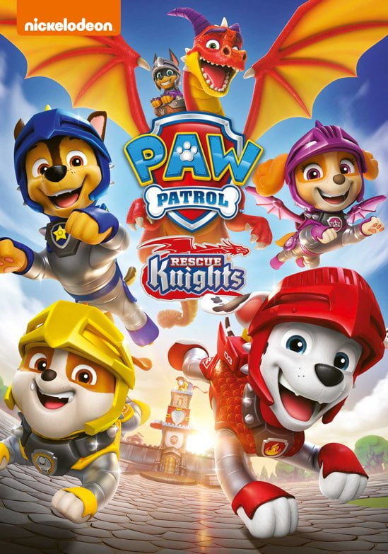 Paramount Paw Patrol: Rescue Knights DVD