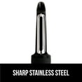 thumbnail image 4 of GORILLA GRIP Vegetable Peeler, Stainless Steel, Includes Blade Cover, Peels Potatoes Apples, Black, 4 of 10