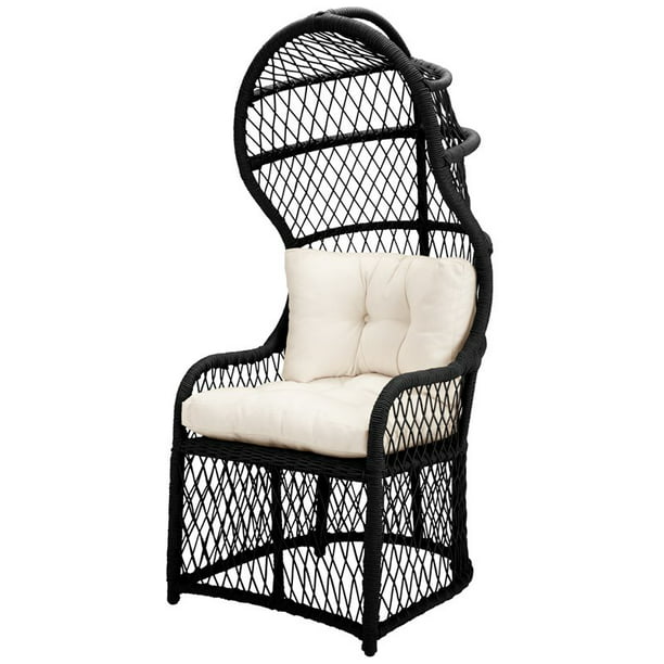 Source Furniture Avve Aluminum Frame Outdoor High Chair In Tan Com - Patio Furniture Aluminum Frame