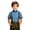 ##-Blue553, variant on Shinyii Boys Plaid Short Sleeve Shirt Summer Casual Button Down Shirt for Kids, Sizes 4-14