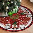 thumbnail image 5 of Christmas Tree Skirt, Gnomes Tree Skirts 36 Inch, Christmas Trees Decoration, Xmas Decor Mat for Indoor Outdoor, Xmas Skirts, Gnomes Holiday Decoration, 5 of 6