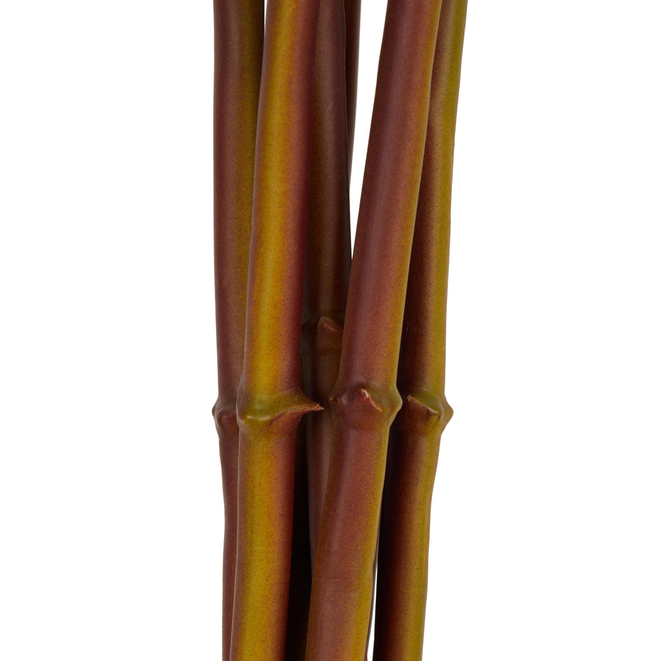 30" Plastic Floral Tall Dahlia Artificial Flower Stem, by DecMode (8 Count)