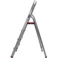 thumbnail image 2 of Escalera Plegable de Aluminio 4 Escalones Color Plata 128 cm de Altura Karlen Certificado EN 131 Karlen 14ESCALE003CH, 2 of 4