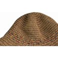 thumbnail image 3 of CoCopeaunts Straw Bucket Hat Women Summer Beach Large Brim Hollow Sunshade Caps Foldable Roll up Floppy Fisherman Hat for Men, 3 of 8