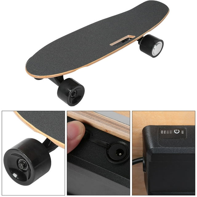 Single Board Remote Control Skateboard Skateboard Hub Motor for Electric Bicycles Cycling Camping Outdoor Activities