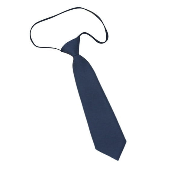 Women Solid Color Neck Tie with Adjustable Length Knot Freely Neck Tie for School Uniforms and Professional Outfit