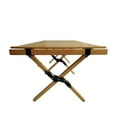 thumbnail image 3 of Imerelez Multi-Function Wooden Foldable Portable Patio Dining Table - Natural, Indoor and Outdoor, 3 of 6
