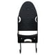 thumbnail image 1 of EeaseMX 1 soporte de plancha de acero inoxidable para tabla de planchar, estante de pared con doble gancho para armario, para casa, hotel (negro), 1 of 7
